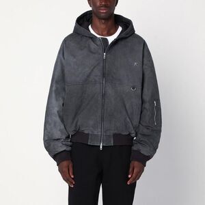 REPRESENT Men's Oversized Bomber Jacket Men BLACK Outerwear